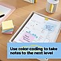 Post-it Recycled Super Sticky Notes, 1 7/8" x 1 7/8", Wanderlust Pastels Collection, 70 Sheet/Pad, 18 Pads/Pack~#|#~B5B2CA49-1D5E-4CBB-890B2783CF022D8A_sc7