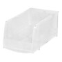 Iris Medium Stackable Plastic Storage Bin, 5" x 6"x 11", 1.6 Qt., Clear, 8/Carton (200528CT)~#|#~B5B3C1CF-1951-42D3-8C0A6CB4238521B2_sc7