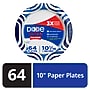 Dixie Ultra 10" Paperboard Plates, Multicolored, 64 Plates/Pack(16525)~#|#~B5CEB742-D907-492F-B2FB4EE18902667E_sc7