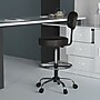Boss Caressoft Vinyl Medical/Drafting Stool with Back Cushion, Black (B16245-BK)~#|#~B5D1D3D5-0976-45B5-A83AA2BED08B8590_sc7