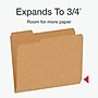 Pendaflex Heavy Duty File Folder, 1/3-Cut Tab, Assorted, Letter Size, Kraft, 50/Box (1007030)~#|#~B5D652AF-A163-4617-BF079ADC3AC76AC5_sc7
