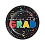 Creative Converting Cap Toss Graduation Plates and Napkins Kit, Multicolor (DTC8660E2G)~#|#~B5E2DA55-BB66-4027-B2D9D210EAB08236_sc7