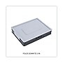 Universal Collapsible Crate, 17 1/4 X 14 1/4 X 10 1/2, Black/gray, 2/pack~#|#~B5E4D1BE-2753-4C89-87CA21E016E5EEA3_sc7