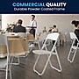 Flash Furniture HERCULES™ Heavy Duty Plastic Folding Chair, White, 6/Pack (6RUTIWHITE)~#|#~B5EA956F-8FDE-4C6C-AFF6598C0FD1A0E6_sc7