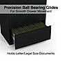 Staples 30" Wide Lateral File Cabinet, 4-Drawer, Assembled, Black, Letter/Legal (20070D)~#|#~B5FC8068-7E63-43B6-BC568A191DA6B00D_sc7