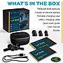 Treblab WX8 True Wireless IPX8 Waterproof Earbuds, Bluetooth, Black~#|#~B5FF988A-B4A3-4B40-A409A059523CC2B8_sc7