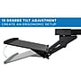 Mount-It! Under Desk Computer Keyboard and Mouse Tray, Black (MI-7135)~#|#~B6030D51-BA9D-4472-A7888B54DB43932D_sc7