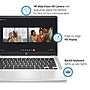 HP 14" Laptop, Intel Celeron, 1.1 Ghz, 4GB RAM, 64GB SSD, Backlit Keyboard, 8.5 hours + Battery, Google Chrome (60F57UA#ABA)~#|#~B615113A-F812-49B9-99C5A883F5719CB0_sc7