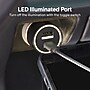 NXT Technologies™ Universal 2-Port USB-C and USB-A Car Charger, Black (NX54336)~#|#~B61F2A02-777D-4EBE-853624EE187D1749_sc7