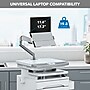 Mount-It! MedHub Mobile Medical Cart Workstation with Drawers, Laptop Arm, and Locking Caster Wheels, White/Grey (MI-16027)~#|#~B620BD8B-A27B-4B2F-B0E15F0328B2BEE0_sc7