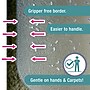 Floortex Cleartex TrYlok Carpet Chair Mat, 35" x 47", Designed for Low-Pile Carpet, Clear Vinyl (NRCMFLVT0002)~#|#~B63996FB-40EE-4B5A-B9D9B222AED63197_sc7