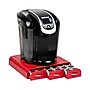 Mind Reader Plastic Single Serve Coffee Pod Storage Drawer, 36 Pod Capacity, Red (TRAY6-RED)~#|#~B64C3DEE-CD2C-46DA-AF602F20F22D38D2_sc7