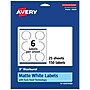 Avery Laser/Inkjet Starburst Multipurpose Labels, 3" Dia, Matte White, 150/Pack (94609)~#|#~B657D95E-54C0-48D2-A11D015ADF3E8A77_sc7