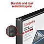Staples 1" 3-Ring View Binder, D-Ring, Black (55395/26431)~#|#~B659F555-EF9E-42D0-9EDD4B3B79EBE99C_sc7
