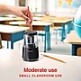 Staples Everyday Dual Powered Pencil Sharpener, Black (ST62626)~#|#~B6646E12-3A31-4AAB-A3AA7EBB53D07F84_sc7
