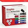 Staples Remarx Dry Erase Marker, Chisel Tip, Assorted, 36/Pack (ST62935)~#|#~B678F68F-6D10-48FB-8254F4B4E6685289_sc7