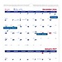 2026-2027 Brownline Classic 12.25" x 27" Three-Month Wall Calendar, White (C171128)~#|#~B67D0F8C-7D59-4C1D-A3466C78A3ADF046_sc7