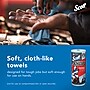 Scott Shop Original Paper Cleaning Wipers, 11" x 10.4", Blue, 55 Sheets/Roll, 55 Wipers/Box, 12/Carton (KCC75147)~#|#~290643EE-46DD-4DED-A4DFD93790571040_sc7