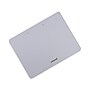 Universal Plastic Brushed Aluminum Clipboard, Landscape, 1/2" Capacity, 11 X 8 1/2~#|#~B684FFC2-CEFD-42B7-823A2C5CD71A6EBC_sc7