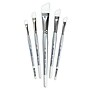 Silver Brush Silverwhite Angle Brushes, 5/Pack (SLVSW1587)~#|#~B6871296-2F5D-414D-86E0C09FA5C559F1_sc7