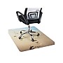 Mind Reader Hard Floor Chair Mat, 47" x 35", Tan, Polycarbonate (BEACHMAT-ASST)~#|#~B694CA07-8595-441C-BFA40965822357FC_sc7