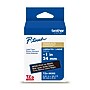 Brother P-touch Premium Matte Laminated Label Tape, 1" x 26.2', White on Black (TZeM355)~#|#~B699E519-AA71-4589-A5CA237C74B5C9A9_sc7