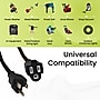 GoGreen Power 100' Indoor/Outdoor Extension Cord, 16 AWG, Black (GG-13700BK)~#|#~B69AA66B-FD53-46CA-87739A9D12EB0485_sc7