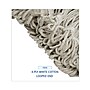 Unisan® Wet Mop Heads , Cotton , Pro Loop Web/Tailband , 24oz. , White~#|#~B6B207AF-B828-4400-BCDB968F87804B09_sc7