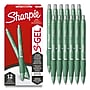 Sharpie S-Gel Retractable Gel Pen, Medium Point, 0.7mm, Black Ink, 12/Box (2234773)~#|#~B6E9C4DE-F582-4C78-98E835A349A27CD1_sc7