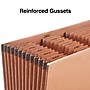 Staples Heavy Duty Reinforced Accordion File, Monthly Index, 12-Pocket, Letter Size, Brown (595369)~#|#~B7056E93-C28F-41D4-8C70E6238D35D2A2_sc7