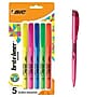 BIC Brite Liner Stick Highlighters, Chisel Tip, Assorted Colors, 5/Pack (BLP51W-AST)~#|#~B7069B54-F6C5-4C79-B6F1C3E4CB71C277_sc7