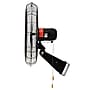 Vie Air 24-Inch 3-Speed Oscillating Wall Fan, Black (935124654M)~#|#~B70C2252-778D-4B53-AD6F21323C39771F_sc7
