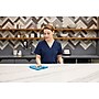 HYGEN r-40 Recycled Microfiber Cleaning Cloths, 16" x 16", Blue, 24/Pack (1820583)~#|#~B729917B-866B-4230-96A94E88BB7C3D8B_sc7