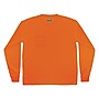 Ergodyne GloWear 8093 High Visibility Long Sleeve T-Shirt, Orange, 2XL (21826)~#|#~B7586680-DA4F-4B21-A782280C8DAC3754_sc7