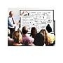 Excello Global Products Double Sided Magnetic Steel Mobile Dry-Erase Whiteboard, Aluminum Frame, 4' x 3' (EGP-HD-0066-BK)~#|#~B75B5087-0C55-45A0-82E60F4C7217D0F7_sc7