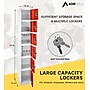 AdirOffice 72'' 6-Tier Red Storage Locker, 4/Pack (629-206-RED-4PK)~#|#~B76C4191-EFBF-4883-803987070DBDE5C5_sc7
