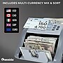 Cassida CRS7200 Cash Counter Machine with Mixed Denomination, Gray (CRS7200)~#|#~B771B2DA-84BD-47EB-88D7B0E62AB9BAFC_sc7