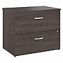 Bush Business Furniture Studio A 2-Drawer Lateral File Cabinet, Locking, Letter/Legal, Storm Gray, 36" (SDF136SGSU-Z)~#|#~B7788327-2817-4E71-8E498E704EEC8F57_sc7