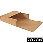 Staples Jumbo Mailing Boxes, 24” x 24” x 6”, Easy‑Fold Crush‑Proof Kraft Cartons — Pack of 20~#|#~B785C11B-D80D-4BD0-AB2753E321E76193_sc7