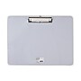 Universal Plastic Brushed Aluminum Clipboard, Landscape, 1/2" Capacity, 11 X 8 1/2~#|#~B7972C60-88F4-4B61-BE9AE1B1A92AB035_sc7