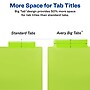 Avery Big Tab Insertable Plastic Divider, 8 Tabs, Multicolor, 1 Set (11901)~#|#~B79B3634-B55A-47C2-B1FC6922C69D8900_sc7