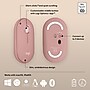 Logitech Pebble 2 M350s Wireless Ambidextrous Optical Mouse, Tonal Rose (910-007023)~#|#~B7A55CD7-DFC9-48D9-873631D54C3C4882_sc7