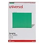 Universal Recycled Hanging File Folder, Letter Size, Bright Green, 25/Box (UNV14117)~#|#~B7AD6D82-EBA4-46C2-9A836C9BB4503D69_sc7