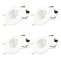 Bulbrite 14W Adjustable 5/6" Integrated LED Gimbal Downlight with E26 Quick Connect, 2700K Warm White, 1100 Lumens, 4/Pack~#|#~B7C75B77-ABBE-47C9-96E78F1F1C2D17FA_sc7
