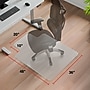 Staples Hard Floor Chair Mat with Lip, 36" x 48", Clear Polycarbonate (ST63679)~#|#~B7DB698F-3CCC-4700-AAA768C31E904A20_sc7