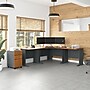 Bush Business Furniture Cubix 36"W Desk, Natural Cherry/Slate (WC57436)~#|#~B7DD532D-754D-459F-B287208A4589770A_sc7