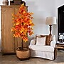 Nearly Natural 6' Autumn Deluxe Maple Artificial Fall Tree (T4745)~#|#~B7E213FE-561C-4F4B-A3610DE1F3C99E4B_sc7