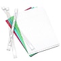 Mabis SoftLink Adult Snap Closure Patient ID Bands, Clear, 50 Bands/Box (D 190)~#|#~B7E8EBF2-9F9D-42D4-8F71DE9690CF1D1A_sc7