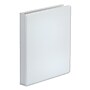 Universal Comfort Grip Deluxe Plus 1" 3-Ring View Binders, D-Ring, White with Transparent Cover (UNV30712)~#|#~B7F1C99B-0219-48F2-B9492AC5ED487132_sc7