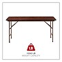 Alera Wood Folding Table, Rectangular, 59.88w x 17.75d x 29.13h, Mahogany (ALEFT726018MY)~#|#~B83D4ED6-6DD7-44D9-A86F0A9F7EEC80DD_sc7